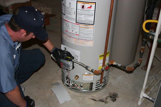 Water Heater Maintenance - Water Heater Pan